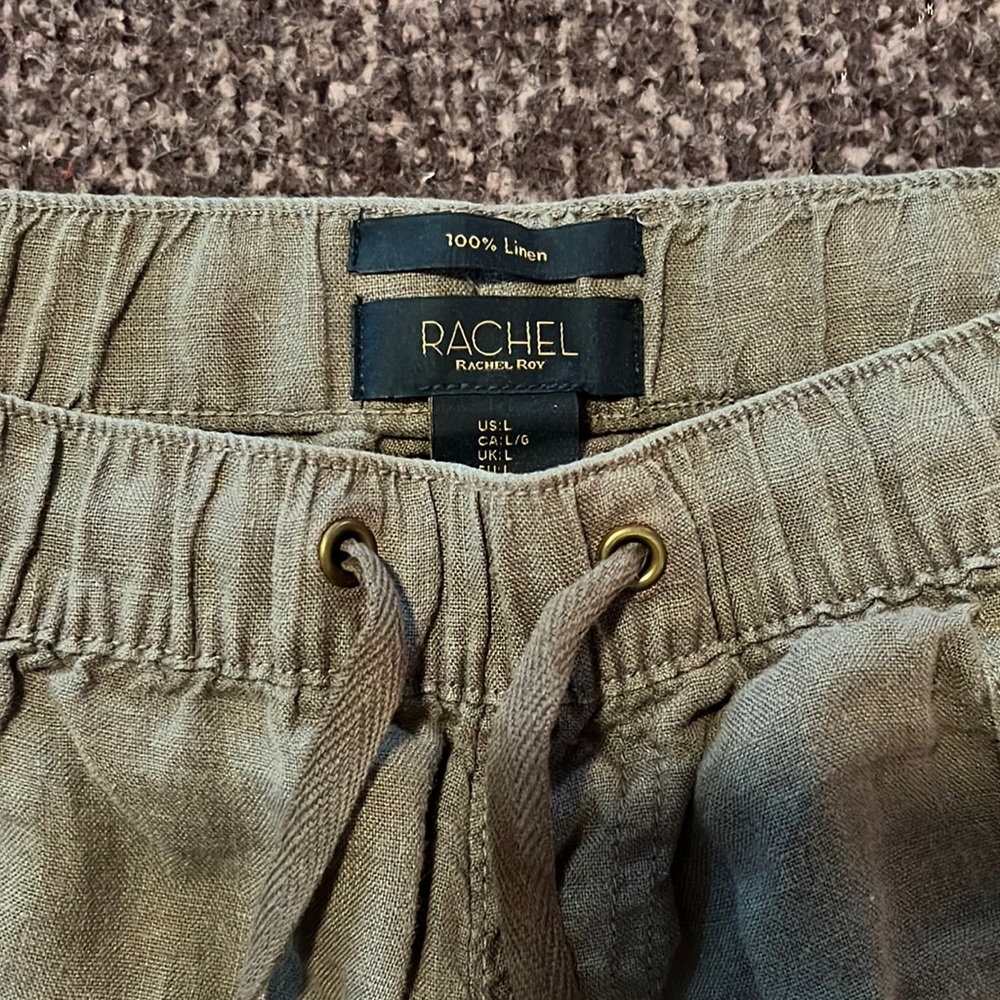 GUC 100% Linen Rachel Roy Casual Pants